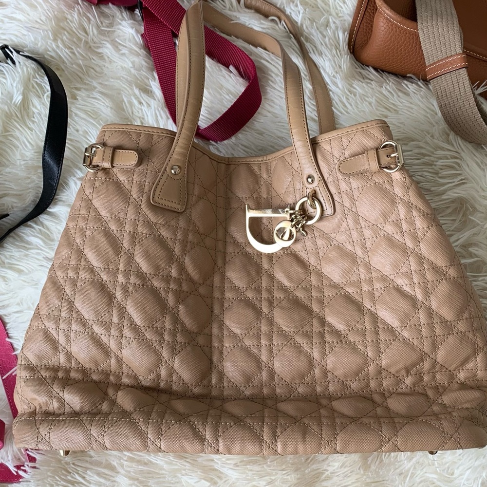 Authentic dior panarea tote